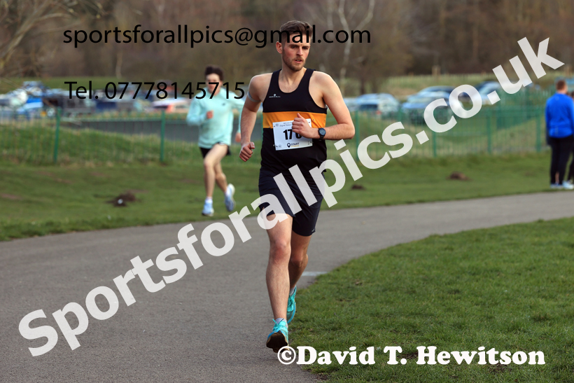 Senior Mens 2026 NECAA Royal Signals Road Relays, Hetton Lyons Country Park, Hetton le Hole. Photo: David T. Hewitson/Sports for All Pics